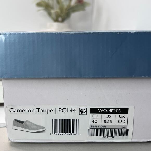 Aetrex Cameron Slip-On Casual Sneaker Taupe/Gray PC144W Women's 10.5 - Picture 10 of 10